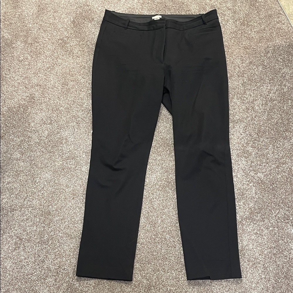 J. Crew Black Straight Leg Jeans
